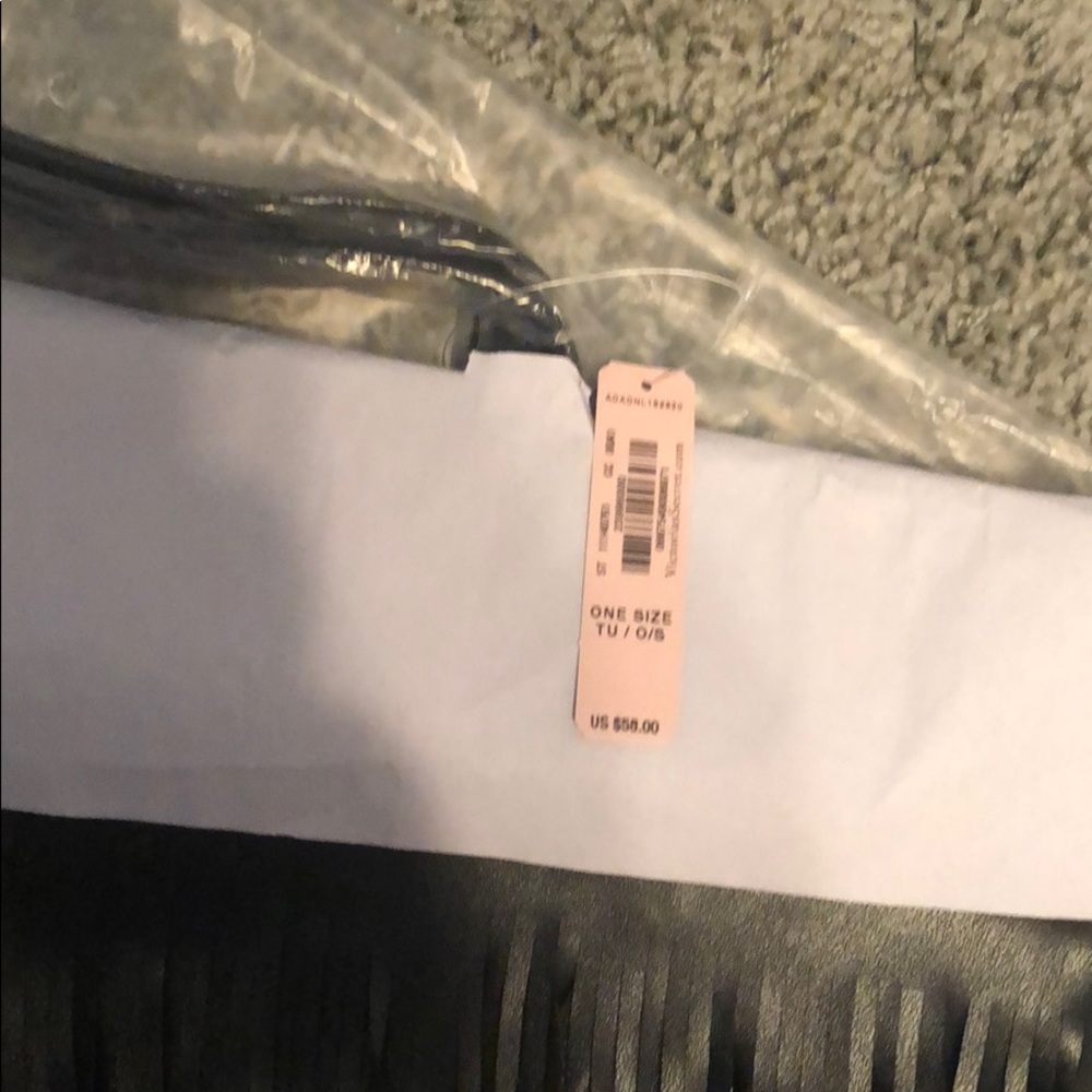 Y2K Fringe Faux Leather Bag Victorias Secret - Picture 2 of 2